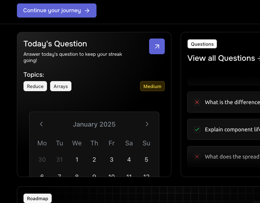 Continue coding journey cta